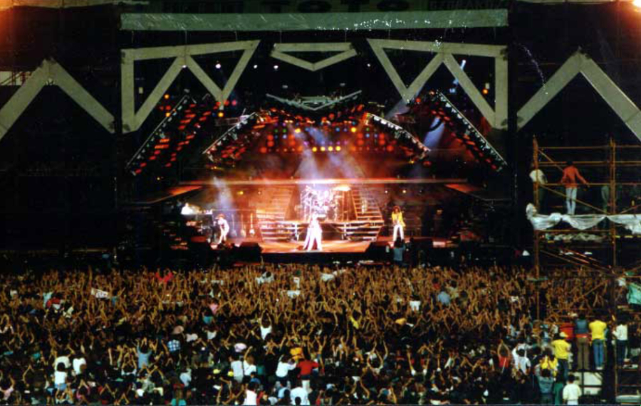 Queen live in Budapest